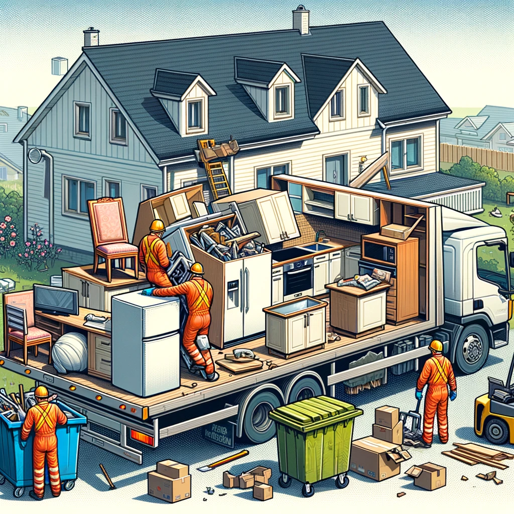 Demontage und Entsorgung von Moebeln und Kuchen